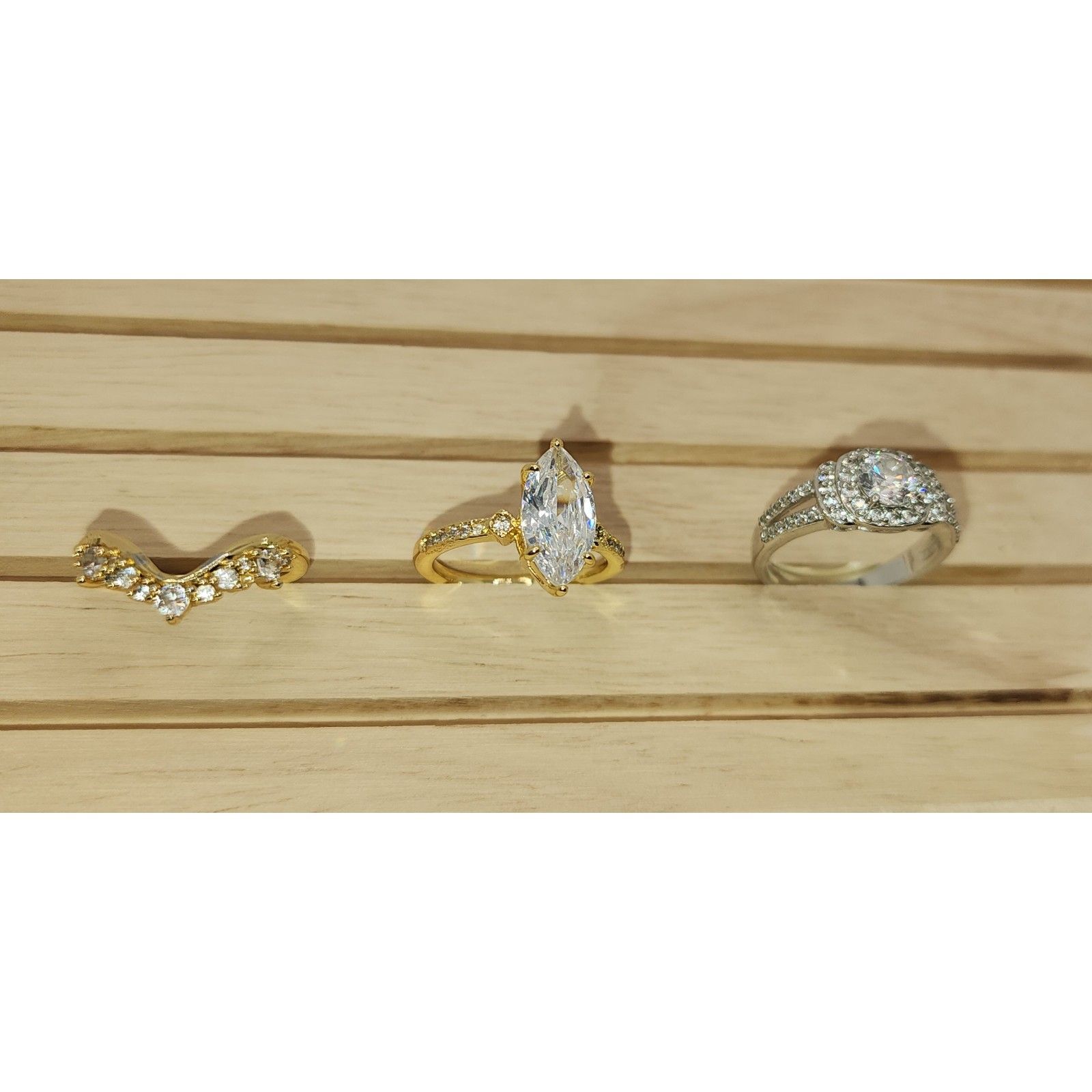 Various Rings Costume Jewelry Statement Rings Gold Tone Rings Gemstone Rings